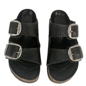 Birkenstock Arizona Big Buckle Sandals – Size 37 (US 6.5-7)Black